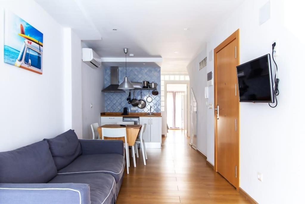 Estudio con terraza privada para disfrutar el sol Valencia Exterior foto